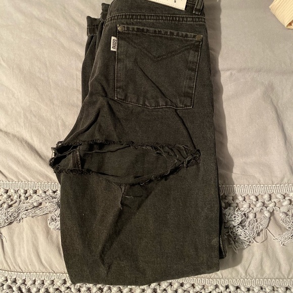 Ragged Priest distressed black mom jeans - Picture 6 of 7
